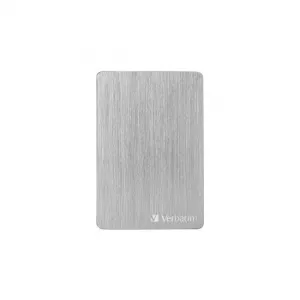 Verbatim Store 'n' Go ALU Slim Portable Hard Drive 1TB Silver 53663