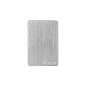 Verbatim Store 'n' Go ALU Slim Portable Hard Drive 2TB Silver 53666