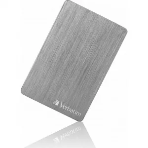 Verbatim Store 'n' Go ALU Slim Portable Hard Drive 2TB Space Grey 53665