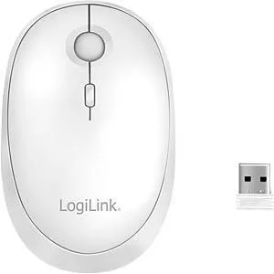 LogiLink Wireless & Bluetooth dual mouse, 2.4 GHz, 800/1200/1600 dpi, white ID0205