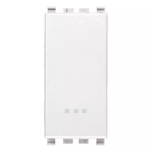 Vimar Intrerupator modular cap cruce alb 1 modul Eikon