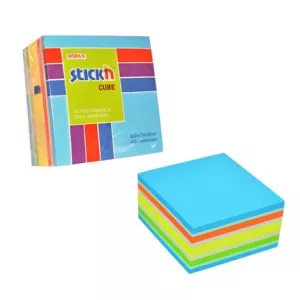 Stickn Cub notes autoadeziv 76x76 mm, 400 file, Stick