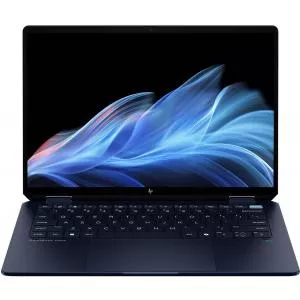 HP Laptop OmniBook Ultra Flip 14-fh0049nw, Intel Core Ultra 7 258V, 14 inch, 2.8K OLED, Touch, 32GB RAM, 1TB SSD, Intel Graphics, Windows 11 Home, Albastru inchis