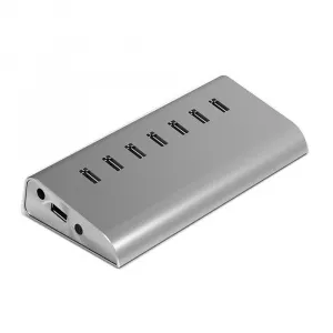 HOPE R Hub USB 3.0 extern, aluminiu, 4+3 porturi USB