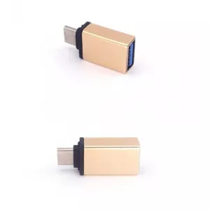 HOPE R Adaptor OTG USB 3.0 mama la USB Type-C (USB - USB tip C) aluminiu