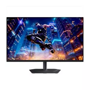 Gigabyte Monitor Gaming QD-OLED 31.5inch MO32U2, UHD (3840 x 2160), HDMI, DisplayPort, Boxe, Pivot, 240 Hz, 0.03 ms (Negru)