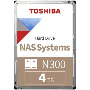 Toshiba HDD NAS N300, 3.5inch, 4TB, 7200RPM, 512MB, SATA 6Gb/s, bulk