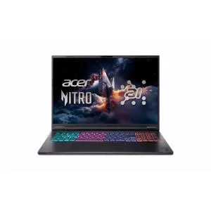 Acer Laptop Nitro 18 AI AN18-61-R25V, AMD Ryzen AI 7 350, 18 inch, RAM 16 GB, SSD 1 TB, NVIDIA GeForce RTX 5060, Windows 11 Home, Negru