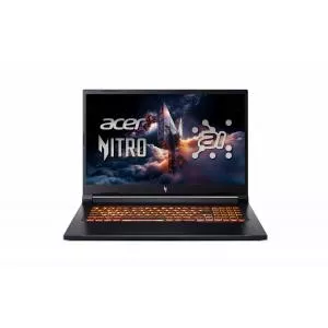 Acer Laptop Nitro V 17 AI ANV17-41-R3C8, AMD Ryzen AI 5 240H, 17.3 inch, RAM 16 GB, SSD 512 GB, NVIDIA GeForce RTX 5050, Windows 11 Home, Negru