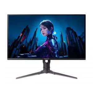 Acer Monitor Gaming QD-OLED PREDATOR 26.5inch X27, QHD (2560 x 1440), HDMI, DisplayPort, Boxe, 240 Hz, 0.03 ms (Negru)