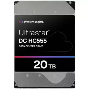 Western Digital HDD Server Ultrastar DC HC555, 20TB, 512 MB, SATA, 3.5inch