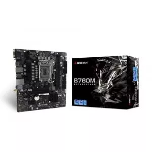 BioStar Placa de baza B760MX2-E D4 motherboard Intel B760 LGA 1700 micro ATX