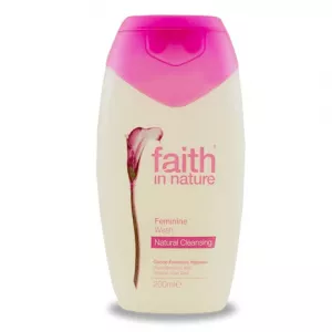 faith in nature Gel pentru igiena intima, cu aloe vera, 200 ml