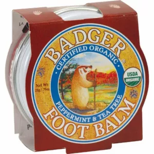 Badger Mini balsam pentru picioare obosite, calcaie crapate, Foot Balm, 21 g