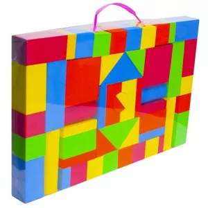 Roben Toys Cuburi 52 de piese, Multicolor