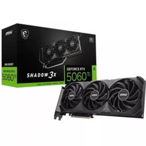 MSI Placa video GeForce RTX 5060 Ti SHADOW 3X OC CLASSIC 8GB GDDR6 128-bit DLSS 4.0