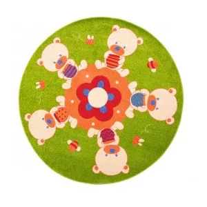 Moje Bambino Covor rotund cu ursuleti - Teddy Bear World