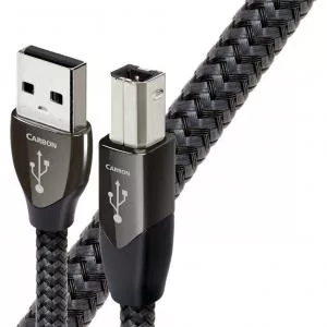 Audioquest Cablu de date USB A - USB B 0.75m Carbon