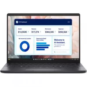 Dell Laptop Pro 13 Premium PA13250, Intel Core Ultra 5 236V, 13.3 inch, RAM 16GB, SSD 512GB, Intel Arc Graphics 130V, Windows 11 Pro, Gri