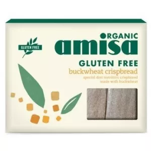 Amisa Organic Crispbread (painici) din hrisca integrala fara gluten bio 120g