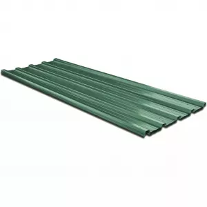 vidaXL Tablă prefabricată pentru acoperiș 12 bucăți 129 x 45 cm Verde