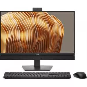Dell All In One PC Pro 24 AIO QC24250, Procesor Intel® Core™ Ultra 7 265 20 cores, 2.4GHz up to 5.3GHz, 30MB, Arrow Lake, 23.8inch FHD IPS Touchscreen, 32GB RAM, 1TB SSD, Wi-Fi, Bluetooth, Intel Graphics, Camera Web, Windows 11 Pro (Negru)