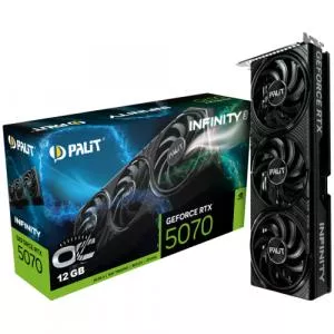 XpertVision Placa video NE75070S19K9-GB2050S, nVidia GeForce RTX 5070 Infinity 3 OC 12GB, GDDR7, 192 biti