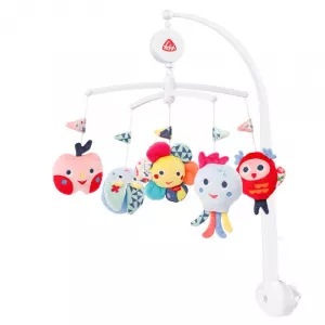 Fehn Carusel muzical mobil, velur, 40 cm