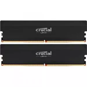 Crucial Memorii Pro Overclocking CP2K32G60C40U5B Intel XPM 3.0/AMD EXPO, 64 GB (2x 32GB), DDR5-6000 MHz, CL 40, Dual Channel