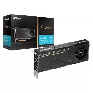 Asrock Placa video R9700 CT 32G, AMD Radeon AI Pro R9700, 32GB, GDDR6, 256 bit