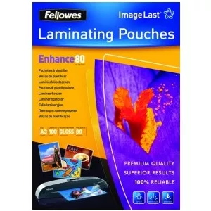 Fellowes Folie laminare A3, 80 microni - 100/top