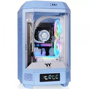 Thermaltake Carcasa The Tower 250 Hydrangea Blue, Fara sursa