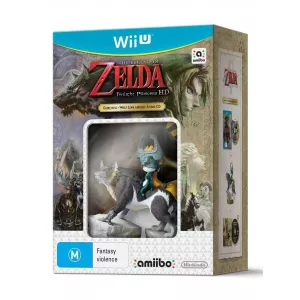 Nintendo The Legend of Zelda Twilight Princess HD + Soundtrack & Wolf Link Amiibo AUS WII-U