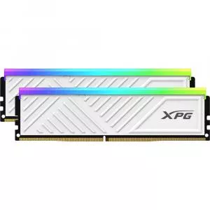 A-Data Memorie XPG Spectrix RGB, 3200, CL18, 64GB (2x 32 GB) dual kit white AX4U320032G16A-DTWHD35G, DDR4