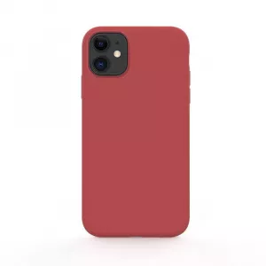 Lemontti   Silicon Soft Slim iPhone 11 Santa Red