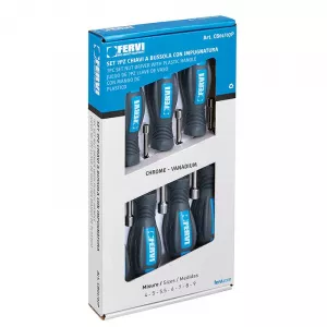 FERVI Set surubelnite cu cap tubular CB01/07P