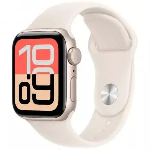 Apple Smartwatch Watch SE 3 GPS 44mm Alu, starlight