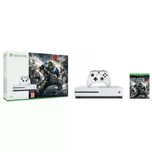 Microsoft Consola Xbox One S 1TB Gears of War 4 Limited Edition Bundle White