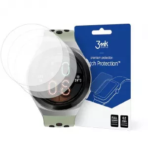 3MK Tempered Glass 0.2mm 7H Huawei Watch GT 2e (46mm) 3Pack