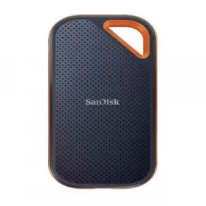 Western Digital SSD Portabil Sandisk by WD Extreme PRO, 4TB, USB 3.2 Gen 2 x2, Black-Orange