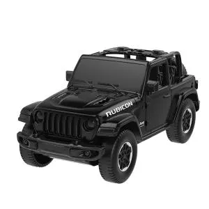Rastar Masinuta, Jeep Wrangler Rubicon, Negru, 1:43
