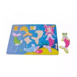 Sun Baby Puzzle din lemn 039 Marmaid