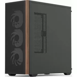 AeroCool Carcasa D501A, Middle Tower, Fara sursa (Negru)