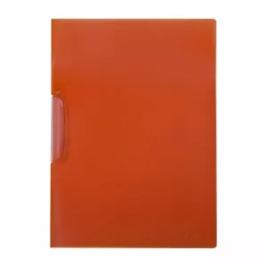 Daco Mapa plastic cu clips, rosu