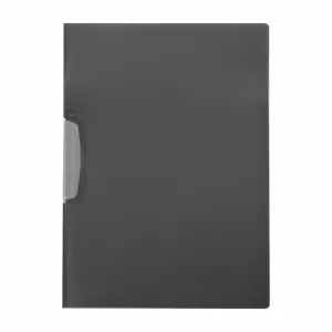Daco Mapa plastic cu clips, gri