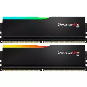 G.Skill Memorii Ripjaws M5 RGB Black Intel XMP 3.0, 32GB, DDR5-6000MHz, CL36, Dual Channel