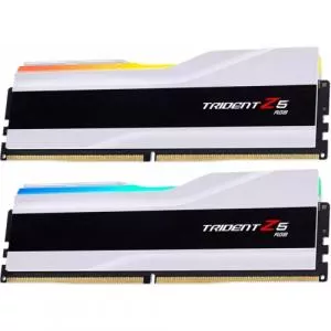 G.Skill Kit Memorie Trident Z5 RGB White Intel XMP 3.0, 32GB, DDR5-6400MHz, CL30, Dual Channel