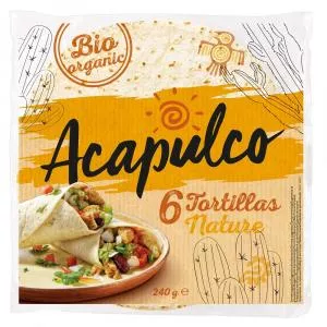 Acapulco Lipii Tortilla (6 buc) bio 240g
