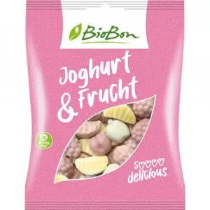 BioBon Jeleuri cu iaurt si fructe bio 100g