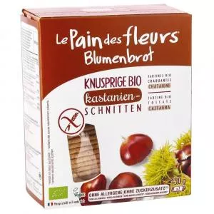 Blumenbrot Paine crocanta cu castane FARA GLUTEN bio 150g